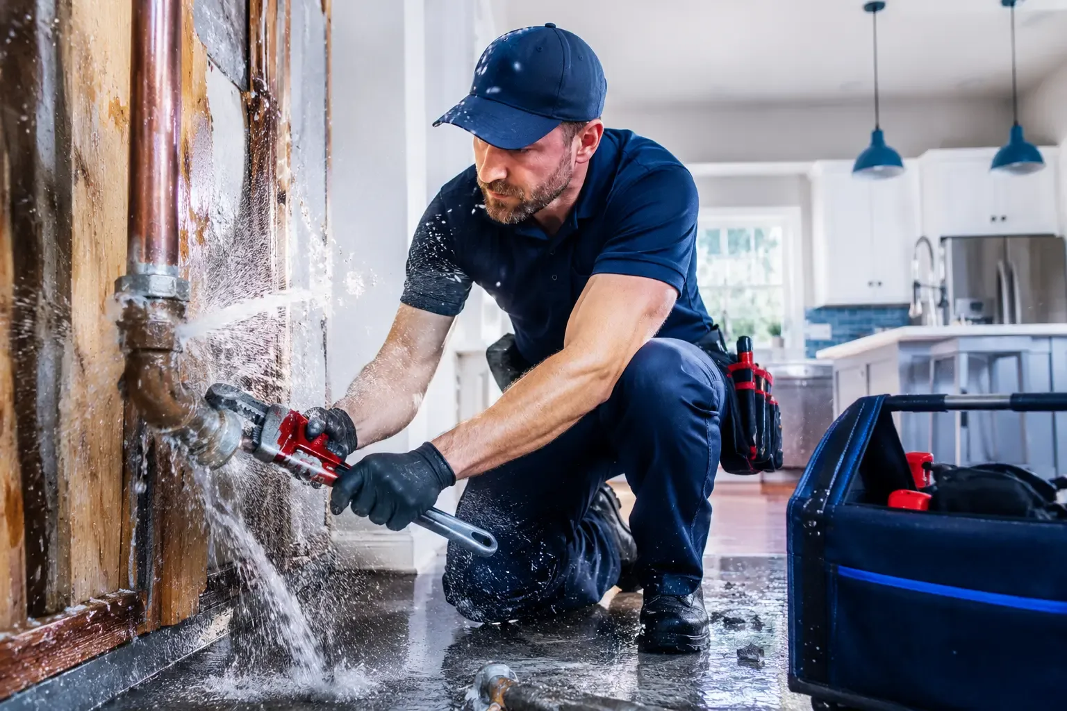 Local emergency pipe repair professionals in Baroda, MI